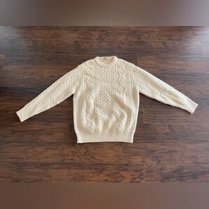 Angelo Litrico Y2K wool blend fisherman sweater size XL
